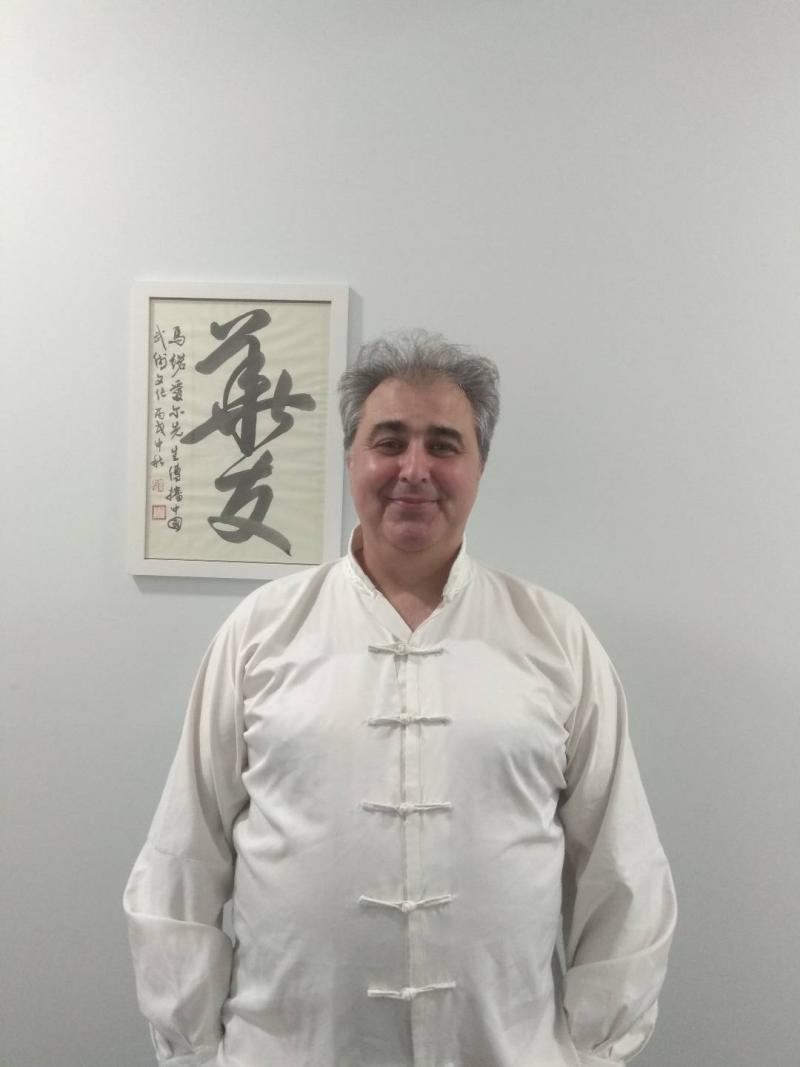 Manuel G. Yubero. Instructor de taichi en Salamanca y Zamora. Director técnico de Long River Taichi Circle